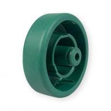 Rad mit Radkappe für Vorwerk Elektrobürste EB 360 kompatibel