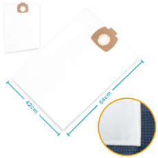 5 Lagen handgenähte Staubsaugerbeutel kompatibel für Eibenstock SS 1400  SS 1401 L