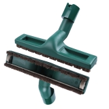 Hardwood nozzle with hoursehair and oval connector suitable for Vorwerk vacuum cleaners