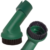 Upholstery brush with oval connector suitable for Vorwerk devices